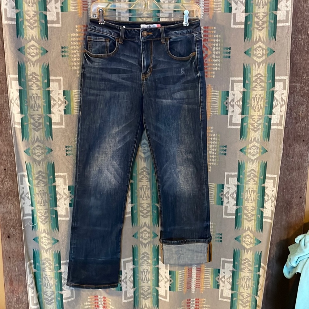 Cabi true boyfriend jean.